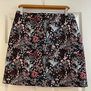 Embroidered Mini Skirt